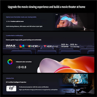 Projecteur laser tricolore 4K natif XGIMI RS 20, 2800 lumens CVIA, zoom optique et déplacement de l'objectif, home cinéma intelligent