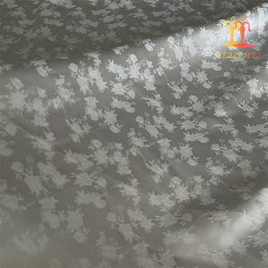 도매 싼 아프리카/인도 흰색 멋진 부드러운 새틴 자카드 브로케이드 직물 XM-JL0126 - Product Image 2