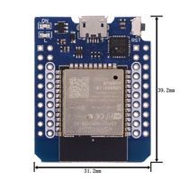Placa de Desarrollo D1 Mini ESP32 ESP-32 WiFi+Internet Of Things Basada en ESP8266 Totalmente Funcional para Arduino
