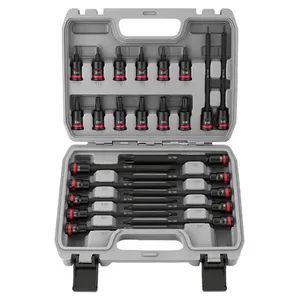 Wholesale KHC Hi-Spec VKT4189 24pc T10-T60 3/8 Drive Metric Hex Impact <b>Socket</b> Set OEM Wrench Torx Bits Alloy Steel DIY Auto - Product Image 6