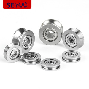 Poulie de guidage SeYoo U83ZZ V83ZZ U624ZZ U694ZZ V623ZZ avec roulement en acier pour machine de guidage et de tirage de fils - Product Image 1