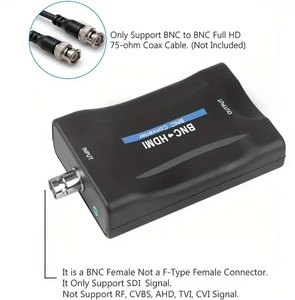 Convertitore BNC a <span class=keywords><strong>HDMI</strong></span> 1080P Adattatore Audio Video per Telecamera CCTV/Monitor/Sistema di Sicurezza - Product Image 3