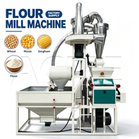 Machine à moudre le maïs 6F2235 avec double tamis pour les services de céréales locales au Malawi