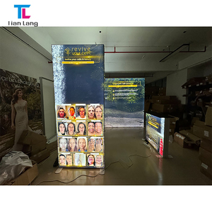 บูธแสดงสินค้าแบบพกพาขนาด 10x10 ฟุต ผ้าสองด้านพร้อมระบบเปลี่ยนกราฟิกอย่างรวดเร็ว - Product Image 3