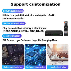 Receptor de TV Digital 4K HEVC Dvbt2 Ac4 H.265, Decodificador de TV Dvb-t2 Gratuito - Product Image 5