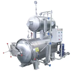 Machine automatique d'autoclave de nourriture d'acier inoxydable