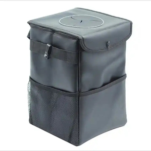 Waterproof mini car trash can Foldable mini trash can for car car trash can auto