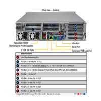 Serveur Ultra 2U Supermicro SYS-220U-TNR, double processeur Intel Xeon, 24 baies NVMe SAS SATA DDR4 PCIe 4.0 GPU HPC, serveur de centre de données d'entreprise