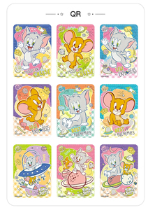 Cartes officielles sous licence Kayou <span class=keywords><strong>Tom</strong></span> et <span class=keywords><strong>Jerry</strong></span> Édition Fun Chase 2 Finition holographique et métallisée de qualité supérieure Plusieurs cartes rares incluses - Product Image 6