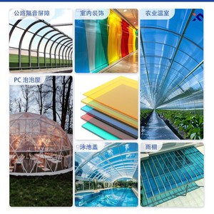 Pc Endurance Board 10mm Transparent For Balcony Awning Roofing Light Transmitting Durable Minimalist Design Sgs RoHS Certified - Product Image 4