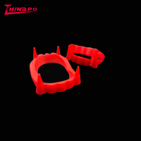Accessoires de dents de vampire en silicone pour fête d'halloween sur mesure