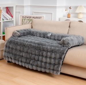 Haute qualité hiver domestique animaux de compagnie chats et chiens doux antidérapant Pet lit couverture chien meubles en peluche Pet canapé coussin - Product Image 3