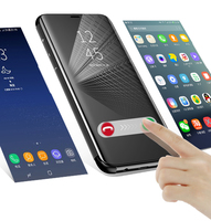 Coque Miroir Intelligente de Luxe pour Samsung Galaxy S26 S25 Ultra S22 S20 S21 S23 S24 Ultra S10 Plus Note 10 20 Ultra
