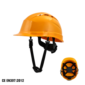 <span class=keywords><strong>Casco</strong></span> <span class=keywords><strong>de</strong></span> Seguridad Económico CE EN397, Ligero y Transpirable, Tipo T, para Construcción Industrial, con Correa <span class=keywords><strong>de</strong></span> Barbilla Ranurada - Product Image 1