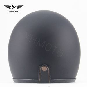 Casques de <span class=keywords><strong>moto</strong></span> DOT Classic Retro Vintage Open Face Jet Helm Cascos-motociclet <span class=keywords><strong>pour</strong></span> <span class=keywords><strong>Harley</strong></span> <span class=keywords><strong>Davidson</strong></span> Honda Cafe Racer Universal - Product Image 5