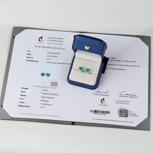 ニュー卸売工場ルース合成エメラルドカットコロンビアエメラルドグリーンカラーファンシーシェイプグリーンエメラルド宝石 - Product Image 6