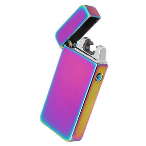 Encendedor de Plasma USB de Metal para fumar, Camping, doble arco, chimenea al aire libre, vela, encendedor de Pipa, encendedor clásico a prueba de viento - Product Image 2