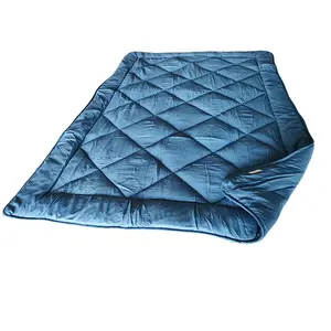 Super Soft Bedspread Light Weight Microfiber Quilt Fill with Machine Washable