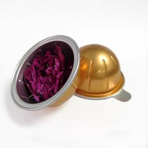 Cápsulas Desechables de Papel de Aluminio para Nespresso Serie <span class=keywords><strong>Vertuo</strong></span>, Mismo Tamaño que las Cápsulas para Té, Alimentos y Mantequilla, con Tapa - Product Image 4