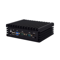 INNODA J4125 Mini Pc Fanless Linux Pfsense Dual Gigabit Ethernet 300Mbps Wifi Vga Rs232 Pc Industrial