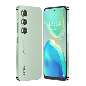 Téléphone intelligent LESIA BRIGHT 6 4+64 Go, entièrement équipé, débloqué, écran 6,8 pouces, Android 15, 5000 mAh, téléphones mobiles 4G - Product Image 2