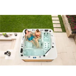 Spa luxury hot tub outdoor 5 person jacuzzier spa bathtubs balboa massage with jacuzzier