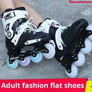 <span class=keywords><strong>Pattini</strong></span> <span class=keywords><strong>a</strong></span> <span class=keywords><strong>rotelle</strong></span> WEIQIU con telaio <span class=keywords><strong>a</strong></span> <span class=keywords><strong>fila</strong></span> singola e chiusura <span class=keywords><strong>a</strong></span> fibbia - Product Image 2