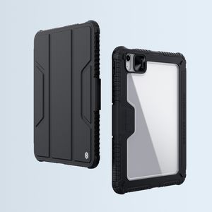Nillkin Bumper Pro étui en cuir avec couvercle d'objectif pour <span class=keywords><strong>Apple</strong></span> <span class=keywords><strong>iPad</strong></span> 10/10.9 2022 Slim Stand Hard Back Shell avec réveil/veille automatique - Product Image 1