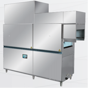 Lave-vaisselle électrique automatique commerciale industrielle en acier inoxydable sur convoyeur, autonome, pour hôtels et foyers, capacité 200 services - Product Image 6