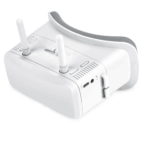 แว่นตา VR100 FPV 5.8G 40CH พร้อมตัวรับสัญญาณ หน้าจอ IPS 3.0 นิ้ว มุมมอง 360 องศา อัตราส่วน 16:9 ความละเอียด 480x320 ตอบสนองเร็ว 10ms พร้อมระบบติดตามศีรษะ DVR RC - Product Image 1