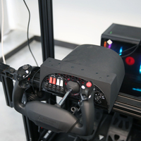 aluminium simulateur de cockpit de course siège voiture conduite simulateur de course jeu de cockpit simulateur de course