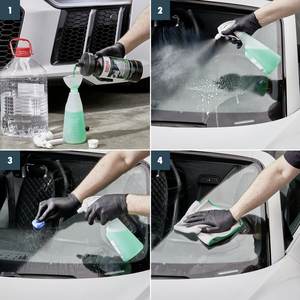 Chiffon en microfibre pour vitres de grande qualité, sans peluches, 3 pièces, pour des fenêtres et des miroirs sans traces - Product Image 3