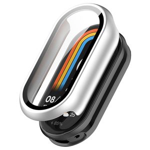 Cover completa trasparente Cover rigida per schermo in vetro temperato custodia per Smartwatch <span class=keywords><strong>Xiaomi</strong></span> <span class=keywords><strong>Mi</strong></span> Band <span class=keywords><strong>10</strong></span> NFC Cover Smartwatch - Product Image 3