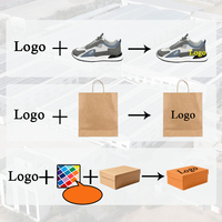 Chaussures de marche et de trajet pour hommes, personnalisables avec logo, style rétro décontracté, imperméables, à plateforme, respirantes, résistantes à l'usure et légères