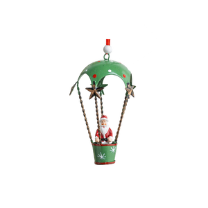 ของตกแต่งบอลลูนลมร้อนโลหะรูปคนแก่และตุ๊กตาหิมะสำหรับตกแต่งบ้านและต้นคริสต์มาสในวันคริสต์มาส - Product Image 6