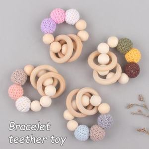 Sıcak satış silikon bebek diş kaşıyıcı emzik klipsi Set BPA ücretsiz kayın silikon emzik klip tutucu bebek emzik zinciri - Product Image 2