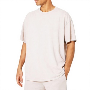Camiseta de Verano de Alta Calidad, 100% Algodón, Corte Regular, Cuello en V, Manga Corta, Personalizable con Logotipo, Tallas Grandes, Diseño Sólido, Secado Rápido - Product Image 1