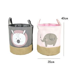 Nuevo organizador de acabado transfronterizo <span class=keywords><strong>para</strong></span> el hogar plegable <span class=keywords><strong>ropa</strong></span> <span class=keywords><strong>sucia</strong></span> clasificación cubo contenedores dibujos animados juguetes <span class=keywords><strong>para</strong></span> niños cesta de almacenamiento - Product Image 1