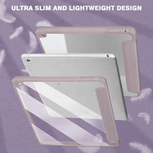 Nouveau étui pour tablette de 9e génération en cuir Pu 10.2 pouces housse coque de protection étui pour tablette pour <span class=keywords><strong>Apple</strong></span> Ipad 9 8 7 10.2 2021 - Product Image 4