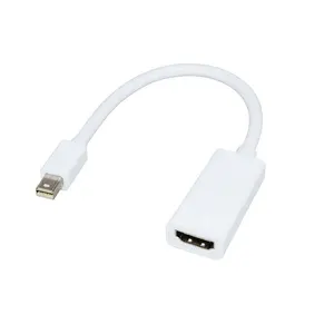 MiniDisplayPort-HDMIアダプターサポート4KミニDP-HDMIオス-メスコンバーターアダプター