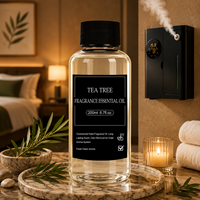 Huile parfumée à l'arbre à thé pour hôtel, huile parfumée aux herbes purifiante pour la chambre des clients de l'hôtel, le hall, le SPA, la machine diffuseur