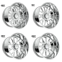 Roues forgées pour camions China Forged Wheels Co.20 22 24 26 28 30 8x6.5 8x170 8x180 6x139.7 6x5.5 pour Ford F150 F250 Ram 1500 2500