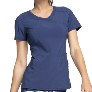 Uniforme Médico Unisex de Alta Calidad, 100% Algodón, Diseño Cruzado, Elástico en 4 Direcciones, Estampado, para Hospital y Enfermería - Product Image 1