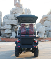 Carrito de Golf Eléctrico de 4 Plazas, 72V, Litio, DOT US, Logotipo Personalizable, Color de Carrocería, Caja Trasera Adicional y Espacio de Almacenamiento Extra
