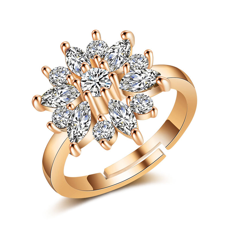 หินสีขาวกุหลาบทอง