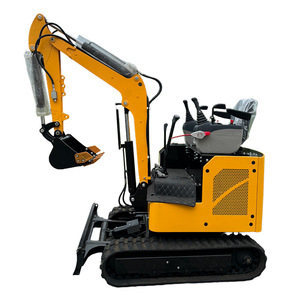 Miniexcavadora de cadenas EZ-17 con bomba de columna y alta potencia de excavación para obras de construcción - Product Image 4