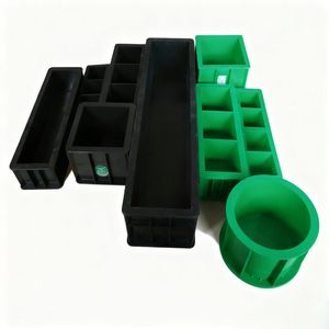 Moldes de Teste de Concreto em Plástico ABS Premium - Moldes Cilíndricos e Cúbicos - Vendas Diretas de Fábrica Moldes para Teste de Resistência à Compressão - Product Image 1