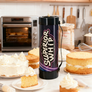 Oferta Especial para Festivales: Crema Batida Superior de 2100g, Herramientas para Postres, Utensilios de Cocina, Bombona de Gas para Crema, Creme Luxus - Product Image 4