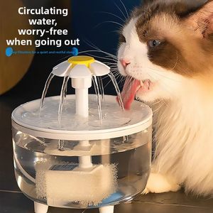 Distributeur de nourriture pour animaux de compagnie Lingliang portable ultra-sûr pour chatons, chiens, avec minuterie, 1,5 L, alimentation sans stress avec vision nocturne - Product Image 2