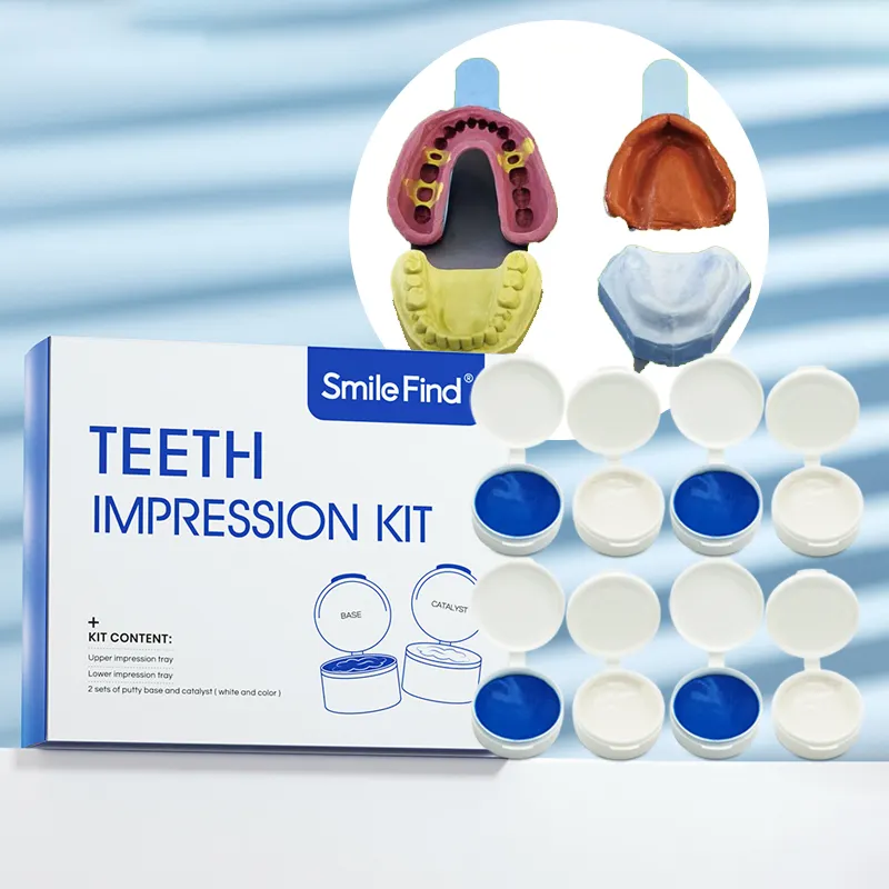 Dent Consumables Roducts Braces Veneers Teeth Molding Mouth Mold Grill Kit Tray Putty Dental Equipments Impression Materials Kit